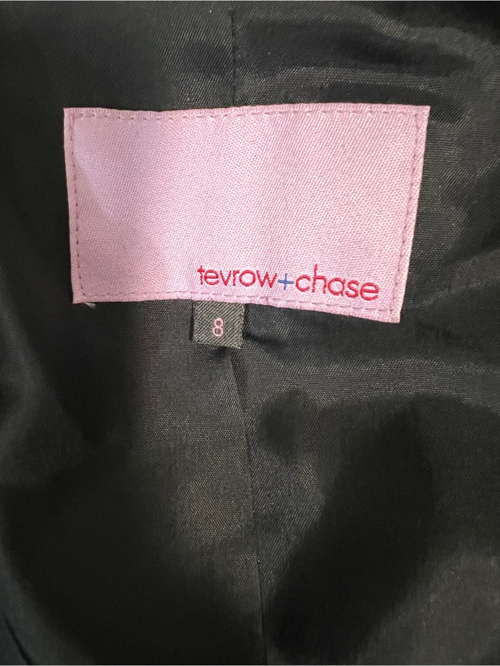 Wool Black Ruffle-Front Blazer Jacket - Picture 5 of 10
